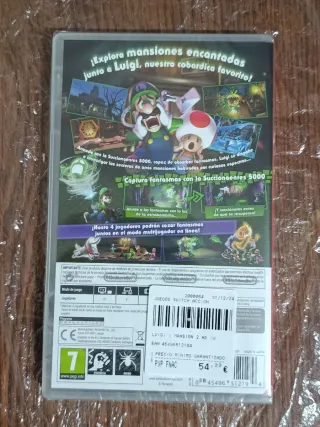 Luigi's Mansion 2 HD Nintendo Switch PRECINTADO
