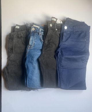 Lote 4 Pantalones Vaqueros Talla 36
