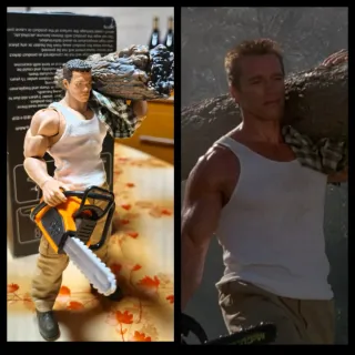 Figura John Matrix Commando 1/12