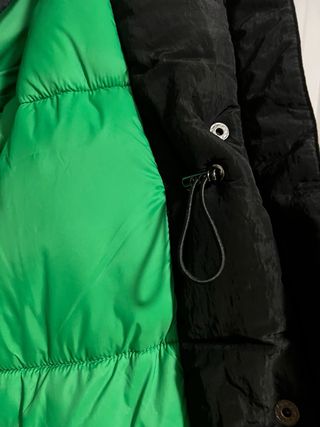 Abrigo Parka Desigual Negro Mujer