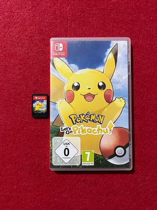Nintendo Switch Pokemon Let's Go Pikachu!