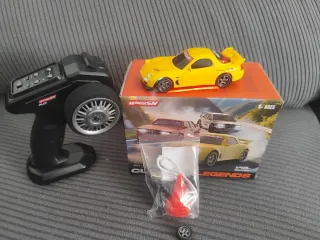 Mazda RX7 RC Mini Drift Amarillo