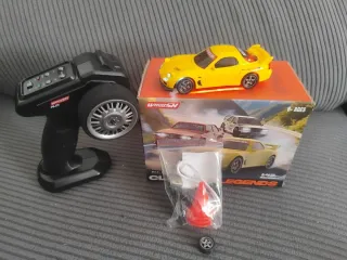Mazda RX7 RC Mini Drift Amarillo
