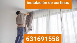 Instalación de cortinas