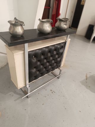 Barra de bar antigua años 50