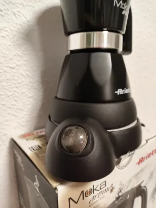 Cafetera Eléctrica Moka Ariete Negra