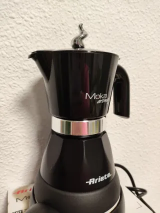 Cafetera Eléctrica Moka Ariete Negra