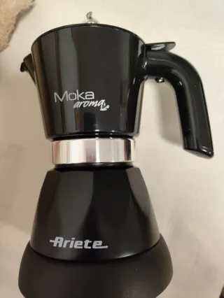 Cafetera Eléctrica Moka Ariete Negra
