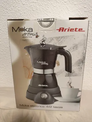 Cafetera Eléctrica Moka Ariete Negra