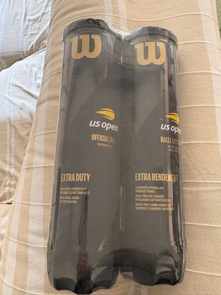 Pack 3 Pelotas Tenis Wilson US Open Extra Duty