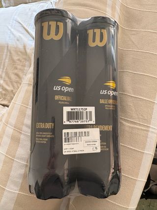 Pack 3 Pelotas Tenis Wilson US Open Extra Duty