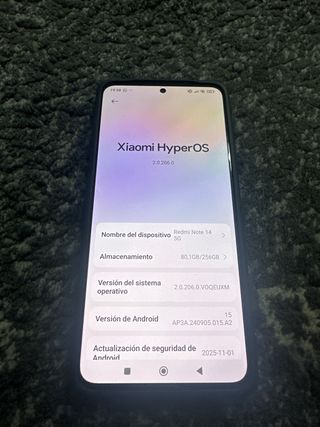 Xiaomi Redmi Note 14 Nero