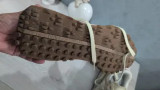 New Balance Beige/Rosa Sneakers originali