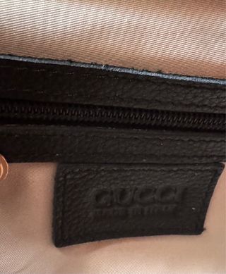 Bolso bandolera logo soho Negro Piel