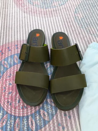 Sandalias Art Verde Oliva
