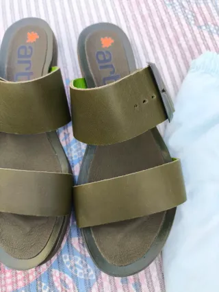 Sandalias Art Verde Oliva