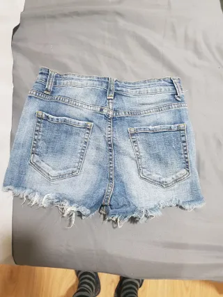 Shorts vaqueros chica bordados