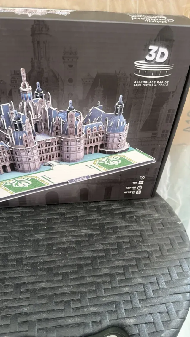 Puzzle 3D Castillo de Chambord