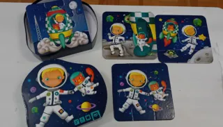 Lote 4 Puzzles y REGALO