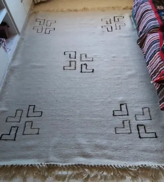 Alfombra Lana Virgen Salón