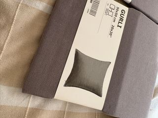 2 Fundas Cojín GURLI Ikea 50x50 Gris