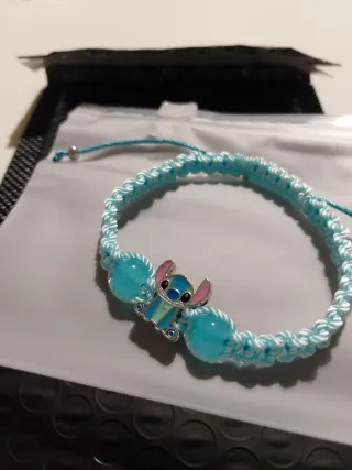 Set 2 Bracciali Stitch Azzurro e Rosa