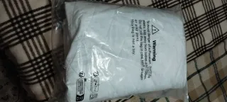 Protector de colchón blanco