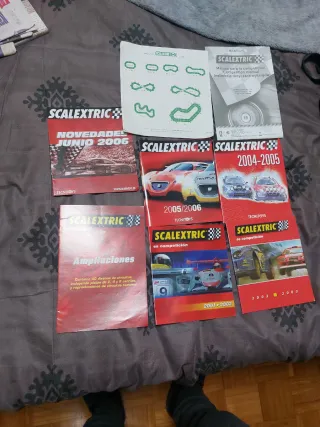 Catálogos Scalextric Variados