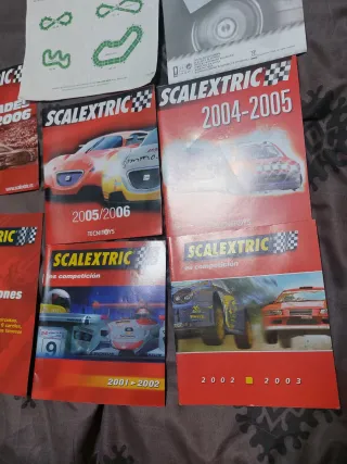 Catálogos Scalextric Variados