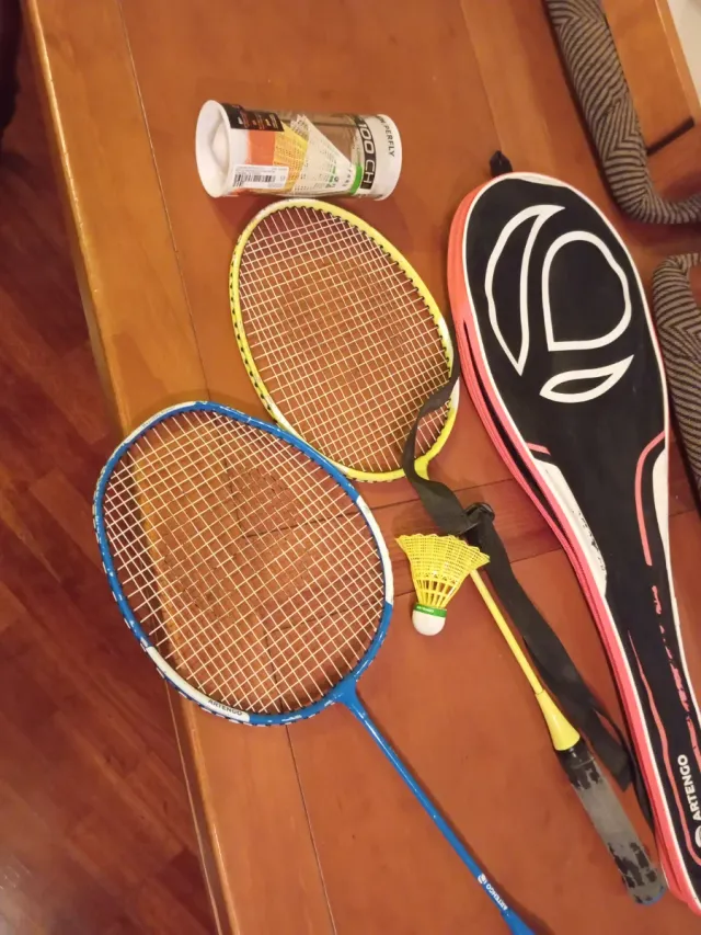 Todo: Raquetas de bádminton y pelotas