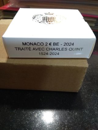 Mónaco 2024 Monedas 2€ Carlos Quinto