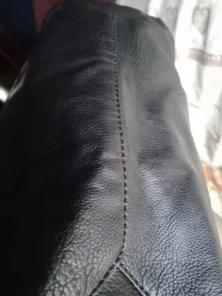 Bolso Tous Piel Negro Cremalleras