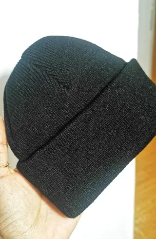 Gorro infantil NY negro