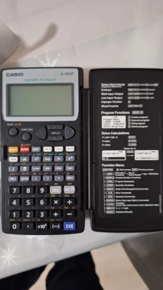 Calculadora Casio FX-5800P Programable
