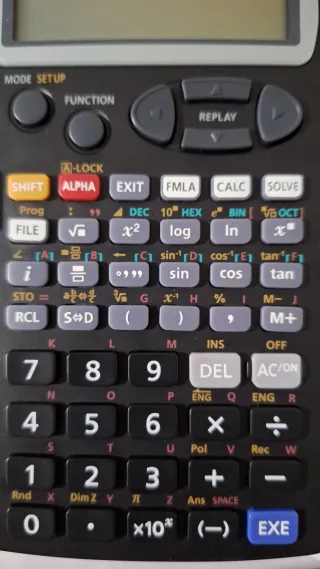 Calculadora Casio FX-5800P Programable