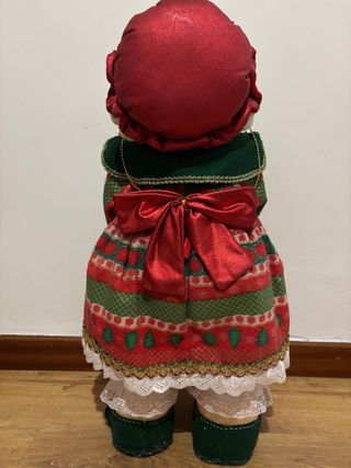 Muñeco Papá Noel y Mamá Noel Grande Navideño