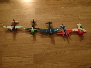 Lote 5 Aviones de Juguete de la película aviones