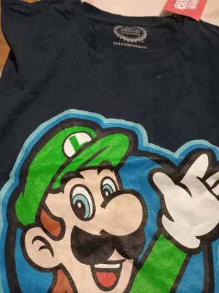 Camiseta Nintendo Luigi Talla M