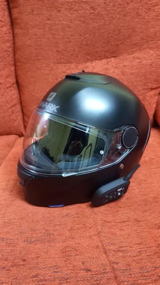 Casco S Shark Matt Black