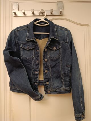 Chaqueta vaquera azul mujer