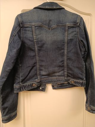 Chaqueta vaquera azul mujer