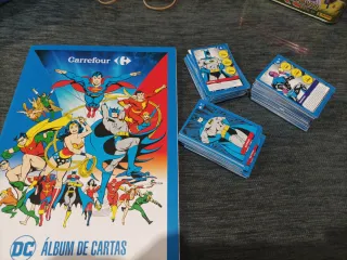 Cromos DC Comics Carrefour