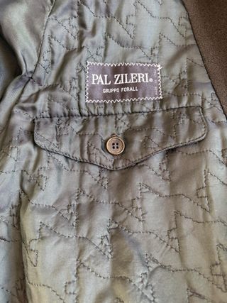 Pal Zileri cappotto lana vintage verde scuro