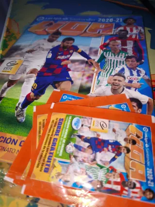 Álbum y sobres LaLiga Santander 20-21