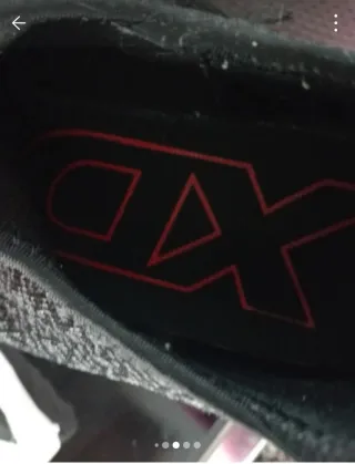 Zapatillas XDYF Juvenil Cordones Negro/Gris