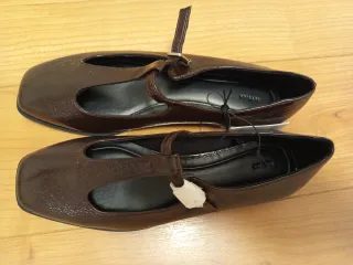 Bailarinas Lefties Marrones Talla 40