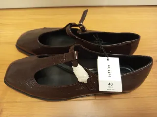 Bailarinas Lefties Marrones Talla 40