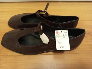 Bailarinas Lefties Marrones Talla 40