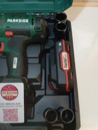 Parkside 20V Atornillador de Impacto completo 400n