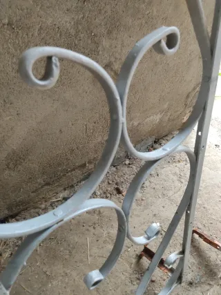 Rejas antiguas de forja (3 unidades)